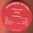 Fiji Fidschi, Inseln Islands 1 Dollar Silbermünze in Form eines Kronkorken 2020 Coca Cola Collectible Coin - World Edition - Sri Lanka Proof with original packaging