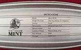 Fiji Islands, Fidschi 4 x 2 Dollar Silbermünzen - jeweils 1 oz Silber 2009 Famous Airships - Zeppeline Proof with original Packaging