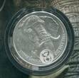 Südafrika 5 Rand Silbermünze 2021 Big Five - Elefant (1 oz) BU in capsule and folder, orig. packaging