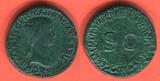Römisches Kaiserrreich sesterz 15 bis 33 v.Chr. Agrippina Sen. nearly very fine ; tooled