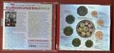 Monaco 3,80 Euro und Silbermedaille 1 Unze Die neuen nationalen Euromünzen 2003 10 Cent - 2 Euro with CD cover Circulation coins unc.