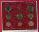 Vatikan 3,88 Euro 2008 Kursmünzensatz 1 Cent bis 2 Euro, 8 Münzen, Papst Benedict XVI. unc with original folder