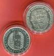 Bundesrepublik Deutschland, Germany FRG 2 x 5 DM Gedenkmünze Silber 1966 1967 Leibniz und Gebrüder Humboldt Prooflike