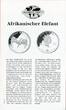 Sambia Zambia 5000 Kwacha Silbermünze 2002 Gefährdete Tierwelt - Afrikanischer Elefant BU in capsule without certificate