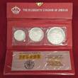Jordanien Jordan 1/2, 2/3, 1 Dinar 1969 King Hussein Bethlehem Jerusalem El Harraneh Palace Proof 3 coins set with holder and set coa