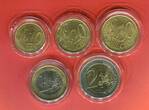 Monaco 3,80 Euro lose 2002 ohne 1 Cent - 5 Cent unc with capsules