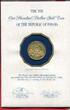 Panama 100 Balboas Gold 1979 Orchid Proof in Franklin Mint Envelope unbroken Seal