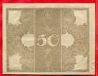 Deutschland Germany Kaiserreich 50 Mark Reichsmark 20. 10. 1918 Trauerschein 7 Stellig WZ Schippen E 088 USA EF/AU
