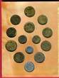 Ägypten Egypt 14 Münzen 1975 Egyptian Coins Collection zirkuliert im Blister