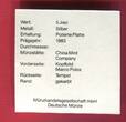 China Volksrepublik, PRC 5 Ciao Jiao Silbermünze 1983 Marco Polo - Sehr RAR ! proof coa