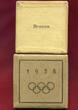 Deutschland 1933 - 1945 Bronzemedaille Olympische Spiele 1936 Berlin Zur Ehre des Vaterlandes zum Ruhme des Sports Unc matte with original box