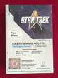 Niue 2 Dollar Silbermünze - 1 oz Silver Coin 2024 STAR TREK™ - U.S.S Enterprise NCC-1701™ - Silber-Miniatur Raumschiff BU matte with original packaging
