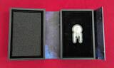Niue 2 Dollar Silbermünze - 1 oz Silver Coin 2024 STAR TREK™ - U.S.S Enterprise NCC-1701™ - Silber-Miniatur Raumschiff BU matte with original packaging