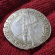 RDR Habsburger Erblande Österreich 1/2 Taler mit Video 1624 Joachimsthal Ferdinand II. 1619 - 1637 Erhaltung ! USA AU/unc min strike Weakness