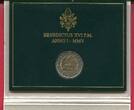 Vatikan 2 Euro Gedenkmünze 2005 XX. Weltjugendtreff Kölner Dom Giornata Della Gioventu Benedikt XVI. Köln uncirculated with folder