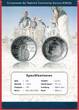 USA 1 Dollar Silber 1996 Corporation for National Community Service (CNCS) proof in capsule with certificate