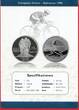 USA 1 Dollar Silber 1995 Olympiade Atlanta - Radrennen proof in capsule with certificate
