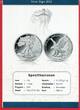 USA 1 Dollar Silber 2022 Liberty (1 oz) BU in Kapsel mit Zertifikat