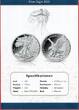 USA 1 Dollar Silber 2022 Liberty (1 oz) BU in Kapsel mit Zertifikat