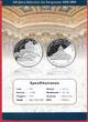 USA 1 Dollar Silber 2000 200 Jahre Kongressbibliothek 1800-2000 proof in capsule with certificate