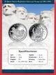 USA 1 Dollar Silber 1991 50 Jahre Mount Rushmore proof in capsule with certificate