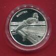 Frankreich 1,50 Euro Silber 2003 Hochsprung - Sauter proof in capsule with certificate, orig. packaging