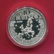Belgien 10 Euro Silber 2009 König Albert II. proof in capsule with certificate, orig. packaging