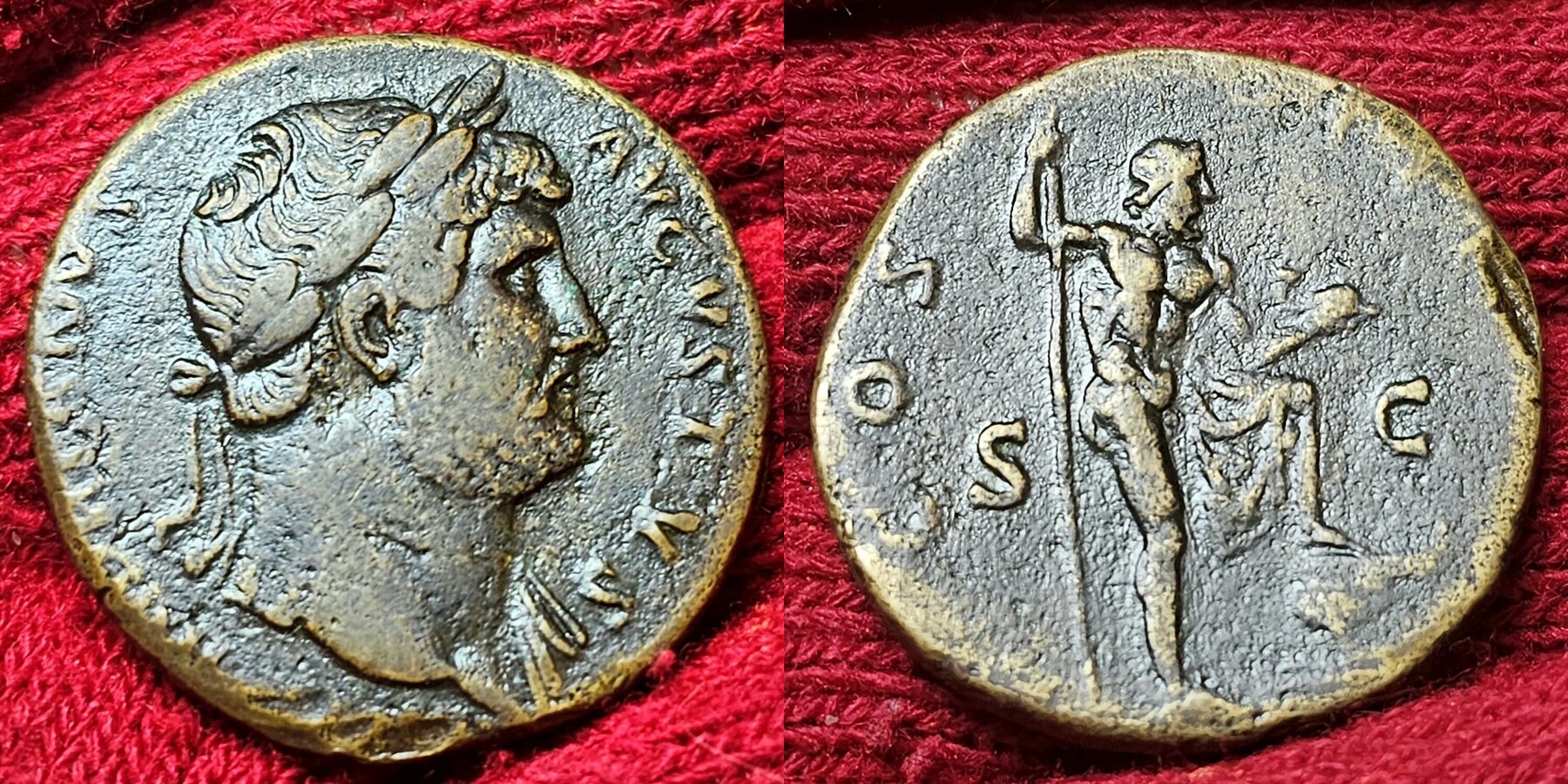 Römisches Kaiserrreich Sesterz 117 - 138 Hadrian very fine | MA-Shops