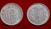 Japan 20 Sen Silber Mutsuhito 1867-1912 -