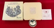 Vatikan 5 Euro Silber 50. Weltfriedenstag -