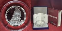 Frankreich France 50 Euro Silber 5 Ounces Unzen Fine Fein 2012 Great French Ships Hermione Proof Box