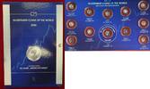 Malawi 12 x 5 Kwacha Silbermünzen je 1/25 Unze Set Investment Coins of the World - 20 Jahre American Eagle -