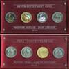 Malawi 4 x 50 Kwacha je 1 Unze Feinsilber Investment Prestige Silver Set - Springbok -