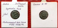 Indien India Jital Indien Silber Jital Samata Deva 900 - 1200 A.D. -