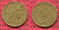 Frankreich 20 Francs Ceres Frankreich, 20 Francs 1849 A, Republik Ceres-Kopf Key Date Picture