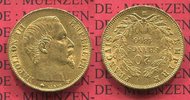 Frankreich 20 Francs Goldmünze Frankreich 20 Francs 1860 BB Napoleon III. Strassburg Picture