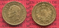 Sachsen German Empire Kingdom of Saxonia 20 Mark Goldmünze Kursmünze König Johann Picture