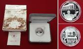 Vatikan 10 Euro Silbermünze Bernini Colonnaden St. Peter PP -