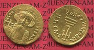 Byzanz Konstantinopel Solidus Constans II. Picture