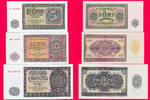 Deutsche Demokratische Republik 35 Mark DDR GBR Satz Banknoten 5-20 Mark Deutsche Notenbank -