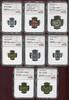 China Volksrepublik Peoples Republic KMS Coin Set 7 Coins 7 Münzen 1 Med. Bild ansehen Mit Medaille Year of the Dog Lunar -