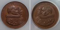 Deutschland Bronze Medaille Hamburg - Goldene Doppelhochzeit - der Bürgermeister Bartels und Abendroth -
