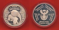 Südafrika, South Africa 2 Rand Silbermünze Fußball WM 2006 PP - Soccer World Cup -