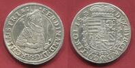 Haus Habsburg RDR Taler o.J. Erzherzog Ferdinand II. 1564-1595 AU cleaned adjusted