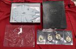 Niue Island 4 x 1 Dollar Farbmünzen 2011 Star Wars Millennium Falcon - L... 129.18 £112.70 £  +  26.01 £ shipping