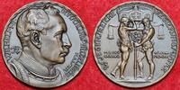 Deutschland Karl Goetz Preußen Bronzemedaille 25. Regierungsjubiläum Kaiser Wilhelm II. -