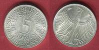 Bundesrepublik Deutschland 5 DM Silber Kursmünze Silberadler -