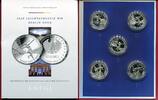 Deutschland 5 x 10 Euro Silbermünzen 2009 IAAF Leichtathletik WM Berlin ... 198.53 £  +  10.40 £ shipping
