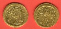 Byzanz Solidus Justinian I. ; Gold -