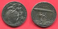 Germany Deutschland Karl Götz Medaille SILVER Silbermedaille Variante ! Münzz. D Überführung Zeppelin ZR III. Reparation Dirigible USS Los Angeles LZ 126 Variety -